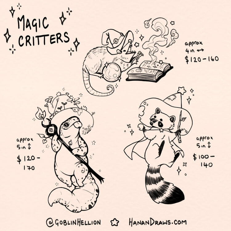Magic critters Magic critters